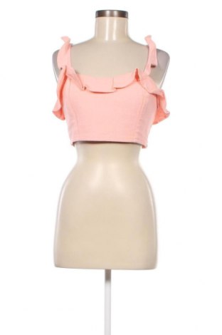 Γυναικείο αμάνικο μπλουζάκι New Look, Μέγεθος M, Χρώμα Ρόζ , Τιμή 2,60 €