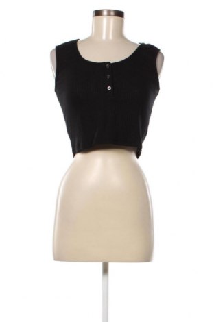 Γυναικείο αμάνικο μπλουζάκι Pieces, Μέγεθος L, Χρώμα Μαύρο, Τιμή 3,06 €