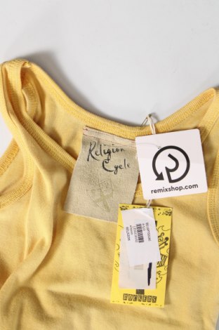 Damska koszulka na ramiączkach Religion, Rozmiar XS, Kolor Żółty, Cena 23,19 zł