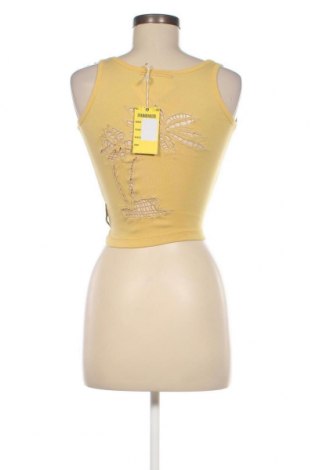 Γυναικείο αμάνικο μπλουζάκι Religion, Μέγεθος XS, Χρώμα Κίτρινο, Τιμή 7,18 €