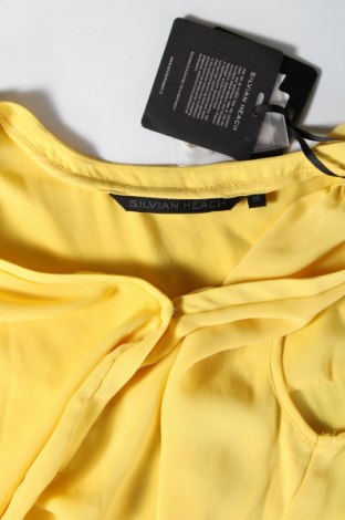Γυναικείο αμάνικο μπλουζάκι Silvian Heach, Μέγεθος XS, Χρώμα Κίτρινο, Τιμή 6,88 €