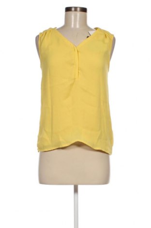 Γυναικείο αμάνικο μπλουζάκι Silvian Heach, Μέγεθος XS, Χρώμα Κίτρινο, Τιμή 7,48 €