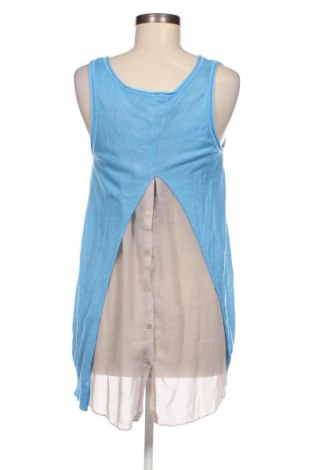 Γυναικείο αμάνικο μπλουζάκι Silvian Heach, Μέγεθος S, Χρώμα Μπλέ, Τιμή 10,76 €