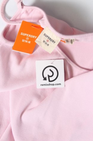 Γυναικείο αμάνικο μπλουζάκι Superdry, Μέγεθος L, Χρώμα Ρόζ , Τιμή 4,17 €