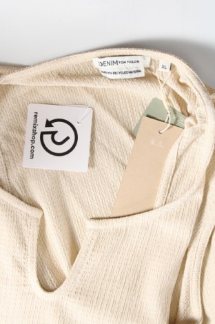 Γυναικείο αμάνικο μπλουζάκι Tom Tailor, Μέγεθος XL, Χρώμα  Μπέζ, Τιμή 14,95 €