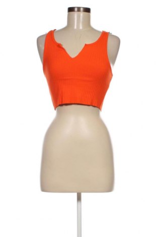 Γυναικείο αμάνικο μπλουζάκι Topshop, Μέγεθος XS, Χρώμα Πορτοκαλί, Τιμή 5,08 €