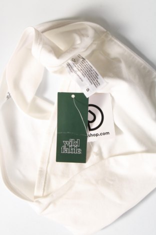 Γυναικείο αμάνικο μπλουζάκι Wild Fable, Μέγεθος L, Χρώμα Λευκό, Τιμή 4,33 €
