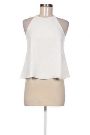 Γυναικείο αμάνικο μπλουζάκι Zara Trafaluc, Μέγεθος M, Χρώμα Λευκό, Τιμή 5,01 €