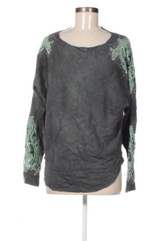 Дамски пуловер, Размер L, Цвят Зелен, Цена 5,51 лв.