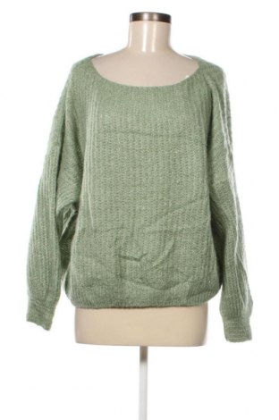 Γυναικείο πουλόβερ, Μέγεθος L, Χρώμα Πράσινο, Τιμή 2,87 €