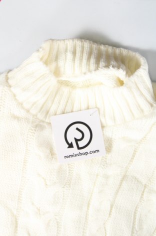 Дамски пуловер, Размер L, Цвят Бял, Цена 4,06 лв.