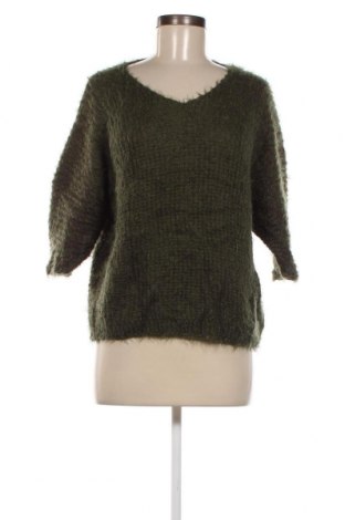 Дамски пуловер, Размер S, Цвят Зелен, Цена 3,77 лв.