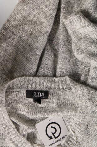 Дамски пуловер A.N.A., Размер L, Цвят Сив, Цена 9,28 лв.