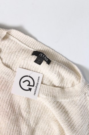 Дамски пуловер A.N.A., Размер L, Цвят Бял, Цена 7,54 лв.