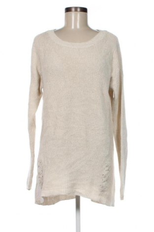 Дамски пуловер A.N.A., Размер L, Цвят Бял, Цена 9,86 лв.