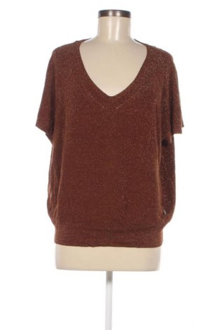 Дамски пуловер Anna, Размер L, Цвят Кафяв, Цена 6,67 лв.