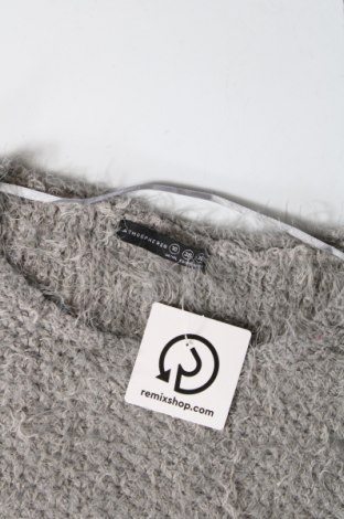 Дамски пуловер Atmosphere, Размер S, Цвят Сив, Цена 7,25 лв.