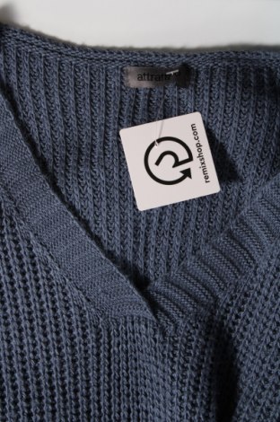 Дамски пуловер Attrattivo, Размер XL, Цвят Син, Цена 6,67 лв.