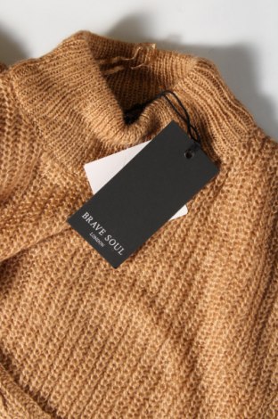Γυναικείο πουλόβερ Brave Soul, Μέγεθος S, Χρώμα  Μπέζ, Τιμή 13,46 €