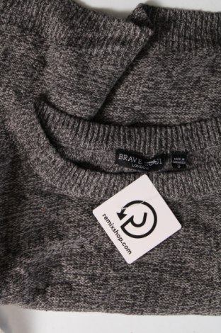 Γυναικείο πουλόβερ Brave Soul, Μέγεθος S, Χρώμα Γκρί, Τιμή 1,79 €