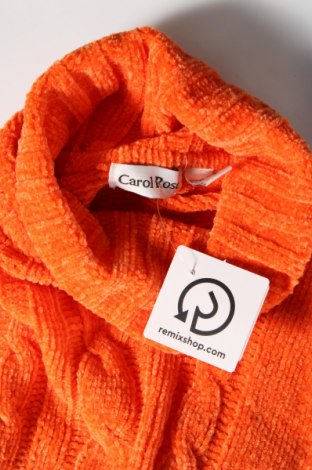 Дамски пуловер Carol Rose, Размер M, Цвят Оранжев, Цена 8,70 лв.