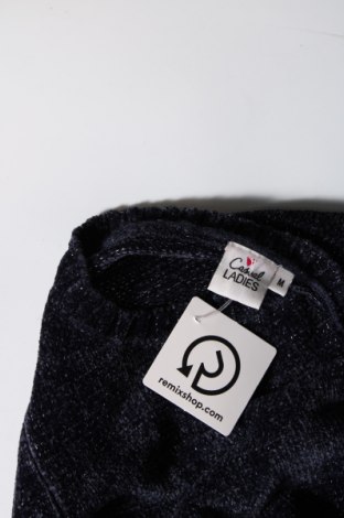 Дамски пуловер Casual Ladies, Размер M, Цвят Син, Цена 3,77 лв.