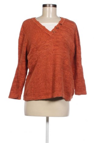 Γυναικείο πουλόβερ Christopher & Banks, Μέγεθος M, Χρώμα Πορτοκαλί, Τιμή 5,38 €
