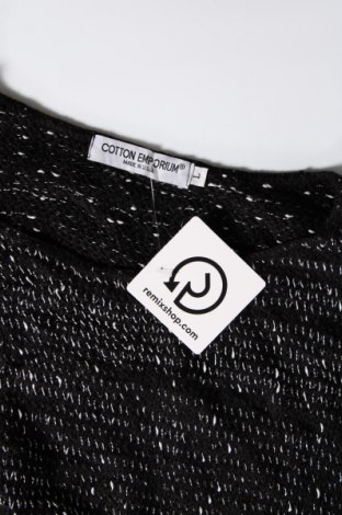 Дамски пуловер Cotton Emporium, Размер L, Цвят Черен, Цена 7,25 лв.