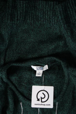 Дамски пуловер Croft & Barrow, Размер L, Цвят Зелен, Цена 7,25 лв.