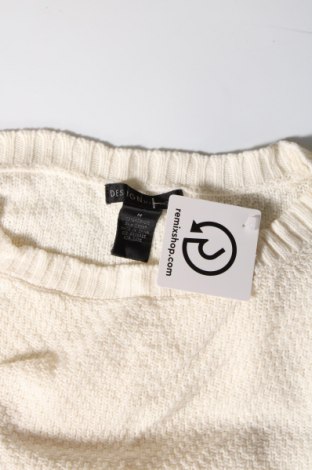 Дамски пуловер Design History, Размер M, Цвят Екрю, Цена 3,48 лв.