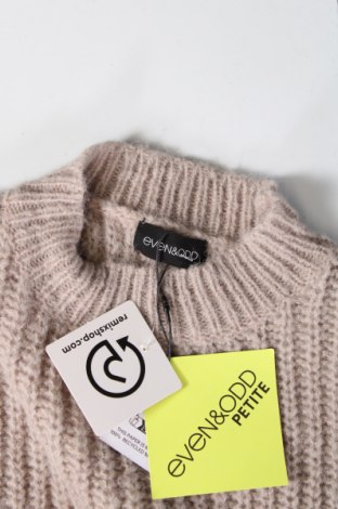 Γυναικείο πουλόβερ Even&Odd, Μέγεθος M, Χρώμα  Μπέζ, Τιμή 4,50 €