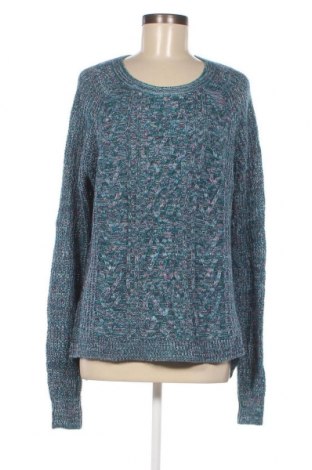 Γυναικείο πουλόβερ Faded Glory, Μέγεθος L, Χρώμα Μπλέ, Τιμή 3,05 €