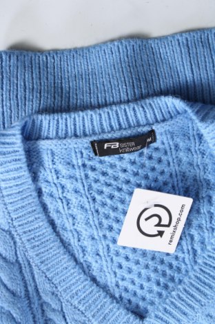 Γυναικείο πουλόβερ Fb Sister, Μέγεθος M, Χρώμα Μπλέ, Τιμή 2,87 €