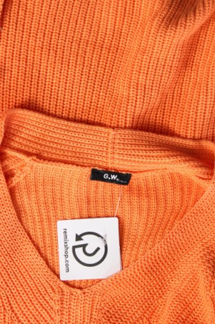 Γυναικείο πουλόβερ G.W., Μέγεθος M, Χρώμα Πορτοκαλί, Τιμή 2,99 €