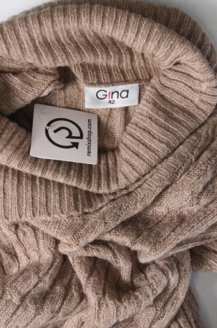 Γυναικείο πουλόβερ Gina, Μέγεθος L, Χρώμα  Μπέζ, Τιμή 4,49 €