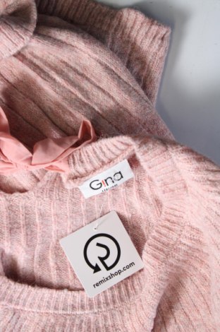 Γυναικείο πουλόβερ Gina, Μέγεθος L, Χρώμα Ρόζ , Τιμή 4,13 €