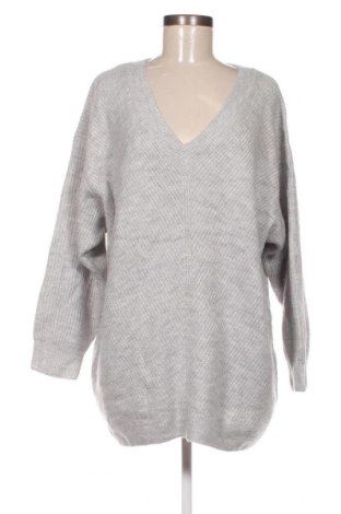 Дамски пуловер H&M, Размер L, Цвят Сив, Цена 21,75 лв.