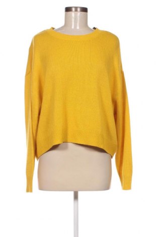 Дамски пуловер H&M Divided, Размер XL, Цвят Жълт, Цена 8,70 лв.