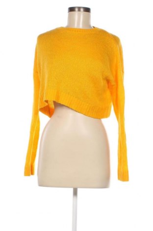 Дамски пуловер H&M Divided, Размер S, Цвят Жълт, Цена 5,80 лв.