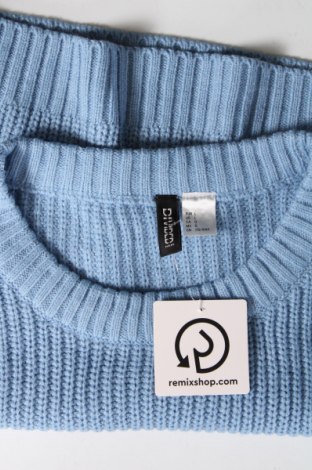 Damski sweter H&M Divided, Rozmiar L, Kolor Niebieski, Cena 15,77 zł