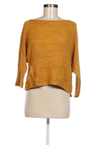 Дамски пуловер Haily`s, Размер M, Цвят Жълт, Цена 5,51 лв.