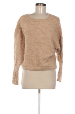 Дамски пуловер Jessica Simpson, Размер S, Цвят Бежов, Цена 5,80 лв.