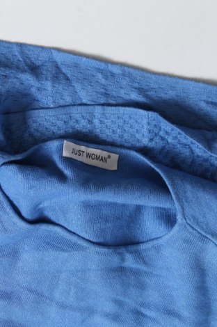 Γυναικείο πουλόβερ Just Woman, Μέγεθος L, Χρώμα Μπλέ, Τιμή 1,79 €