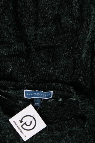 Γυναικείο πουλόβερ Karen Scott, Μέγεθος L, Χρώμα Πράσινο, Τιμή 3,05 €