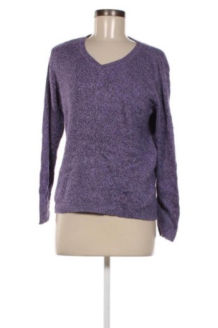Дамски пуловер Karen Scott, Размер L, Цвят Лилав, Цена 10,15 лв.