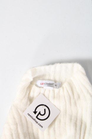 Γυναικείο πουλόβερ Liz Claiborne, Μέγεθος M, Χρώμα Λευκό, Τιμή 2,87 €