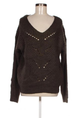 Дамски пуловер Liz Devy, Размер L, Цвят Зелен, Цена 7,25 лв.