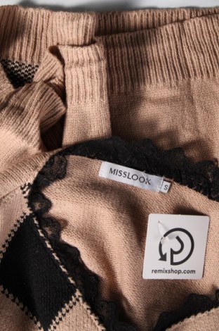 Γυναικείο πουλόβερ MissLook, Μέγεθος S, Χρώμα  Μπέζ, Τιμή 4,49 €