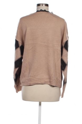 Γυναικείο πουλόβερ MissLook, Μέγεθος S, Χρώμα  Μπέζ, Τιμή 1,97 €