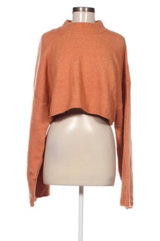 Γυναικείο πουλόβερ Monki, Μέγεθος L, Χρώμα Πορτοκαλί, Τιμή 7,58 €